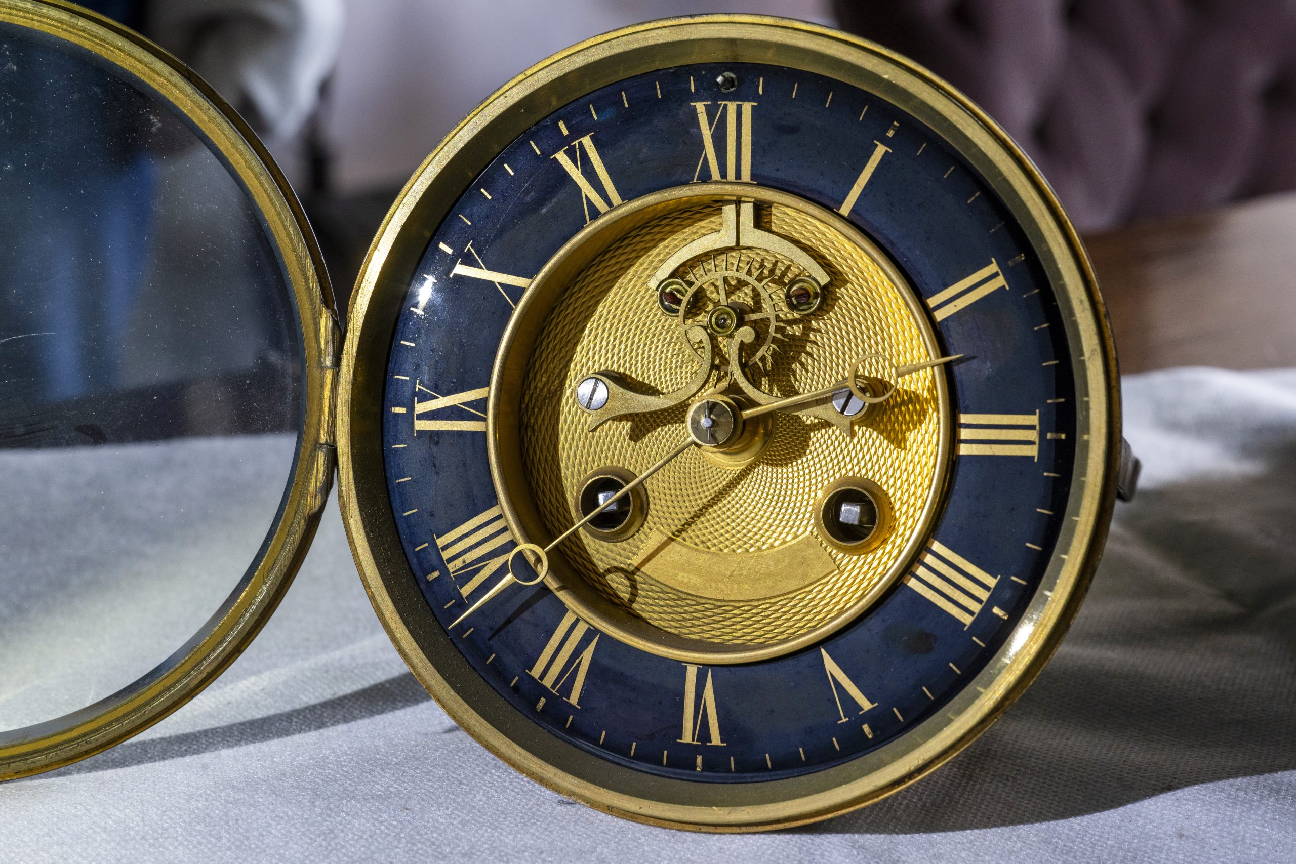 Oude klok kasteel Cannenburch collectie