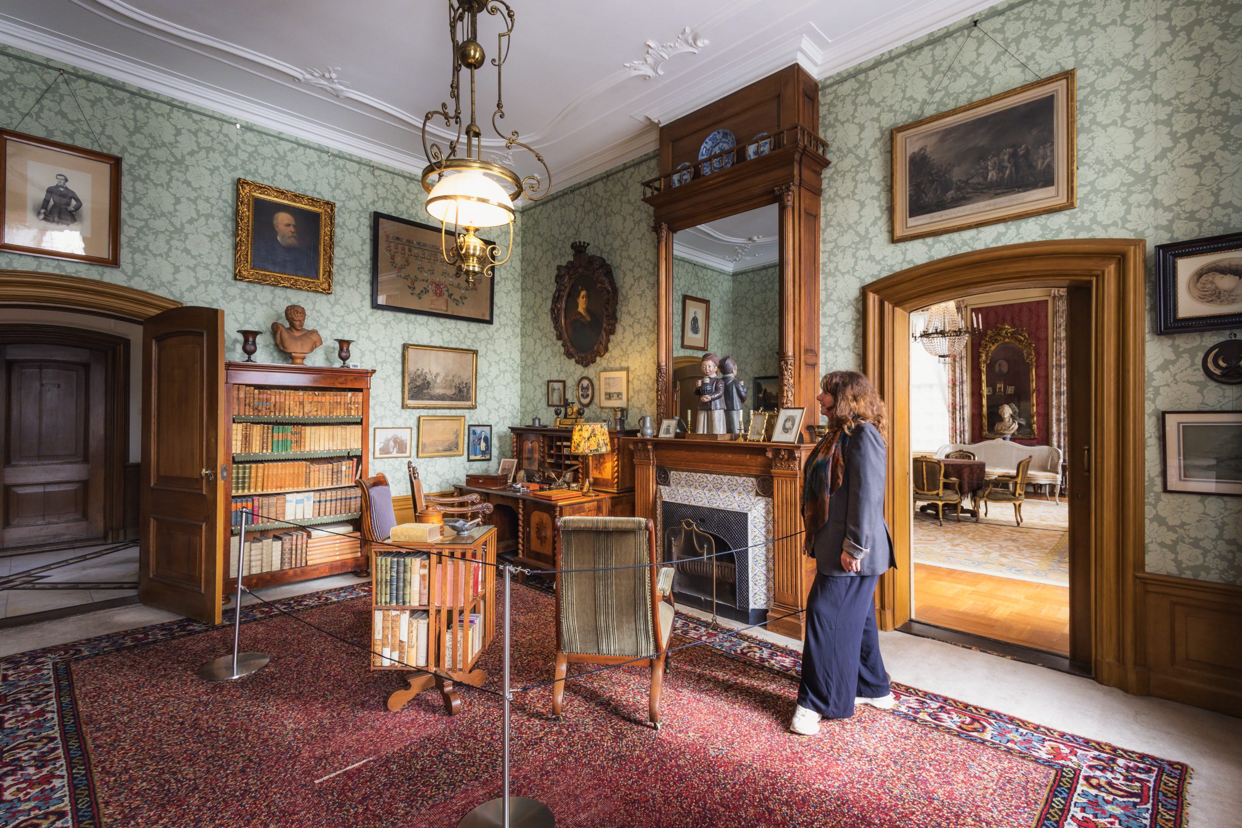 Herenkamer in huis Zypendaal