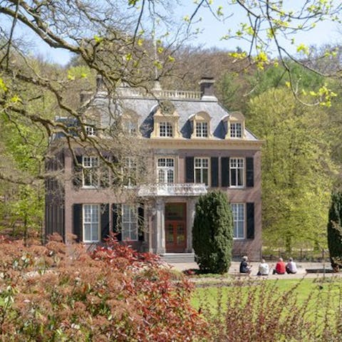 Huis Zypendaal, museum, park, Arnhem, Veluwe