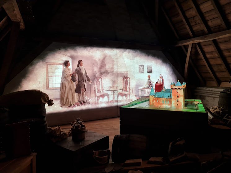 beleving 'De verdwenen toren' in kasteel Hernen