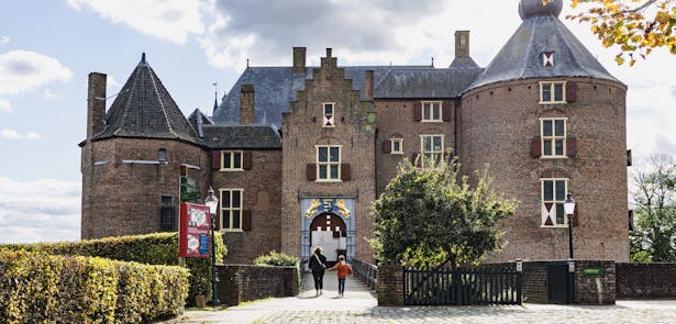 Vooraanzicht kasteel Ammersoyen