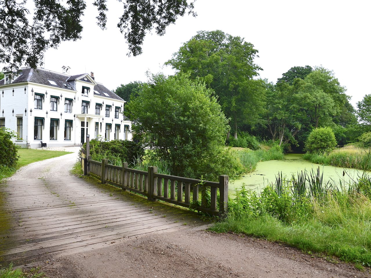 Landgoed Hunderen oprit