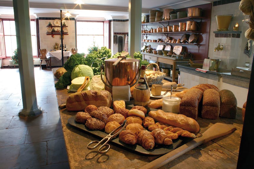 Eten in Kasteel Rosendael