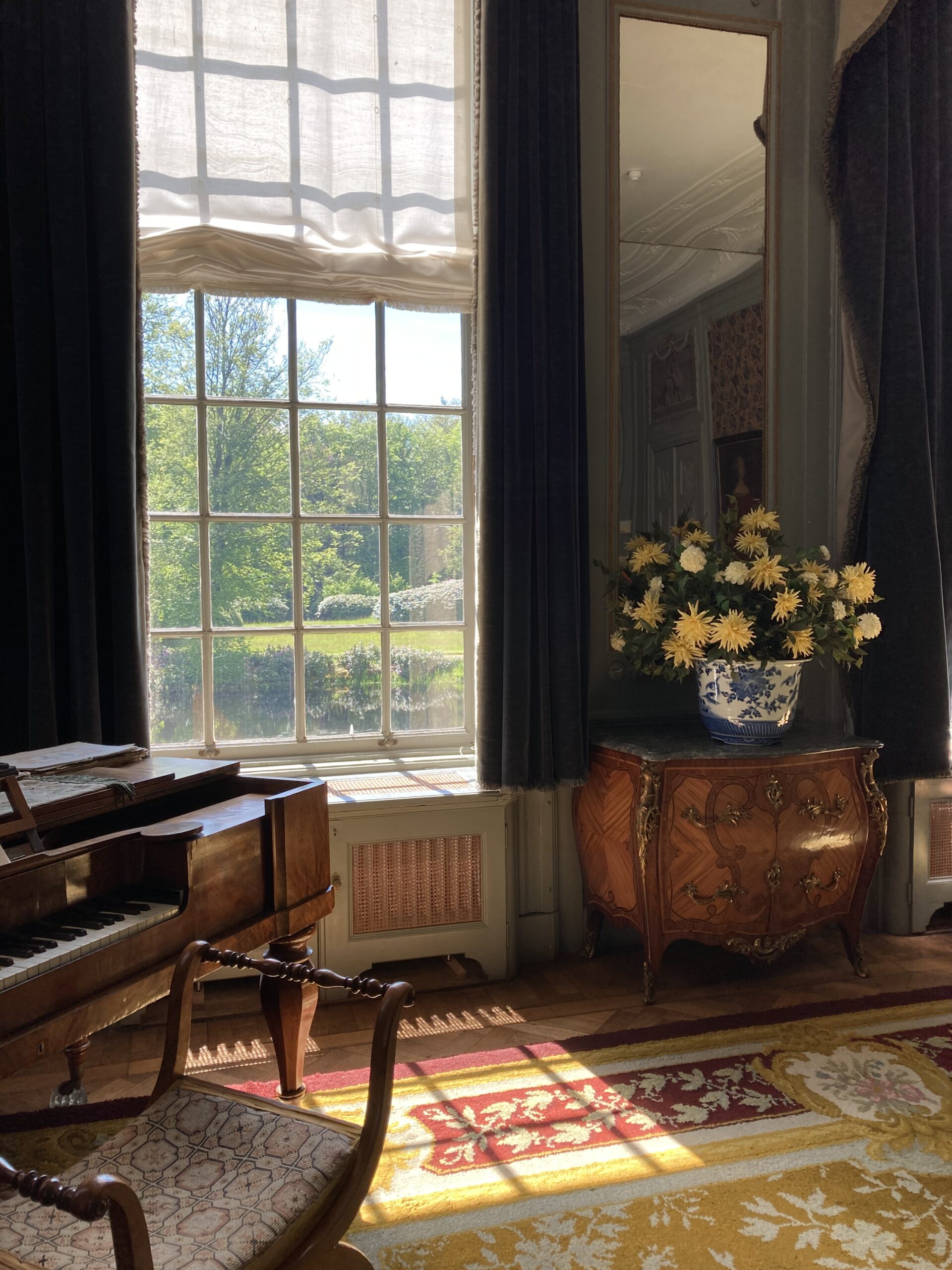 Salon binnen huis Verwolde