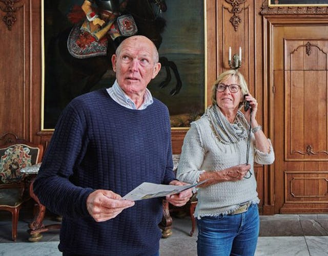 Stel met audiotour
