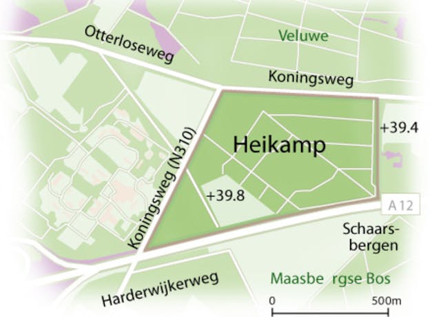kaart Heikamp