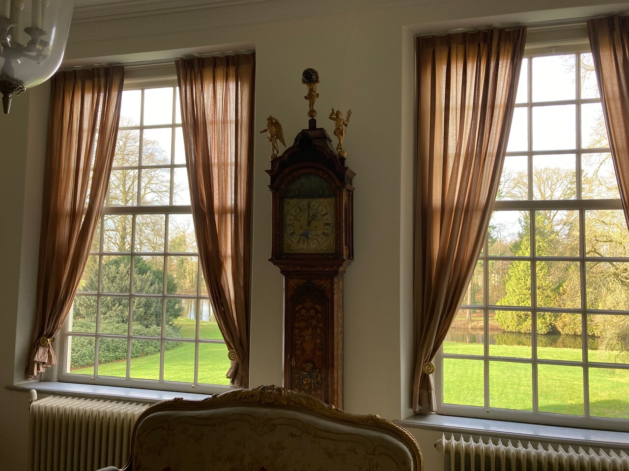 Kasteel Wisch interieur ramen