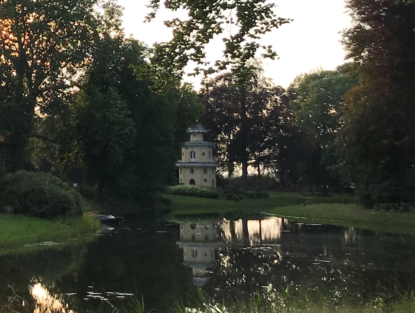 Landfort duiventoren vanaf slingergracht