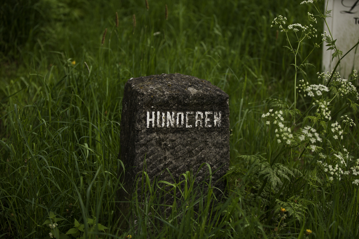 Landgoed Hunderen steen