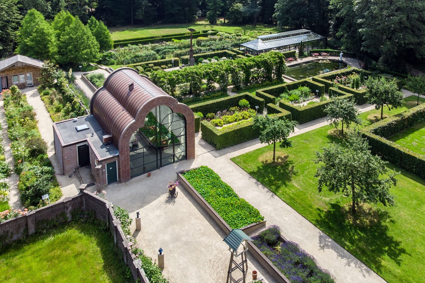 Landgoed Oorsprong tuin de lage oorsprong