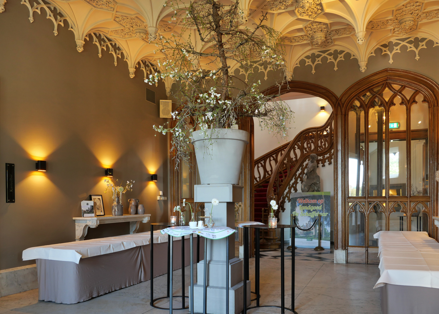 Landgoed Schaffelaar interieur landhuis