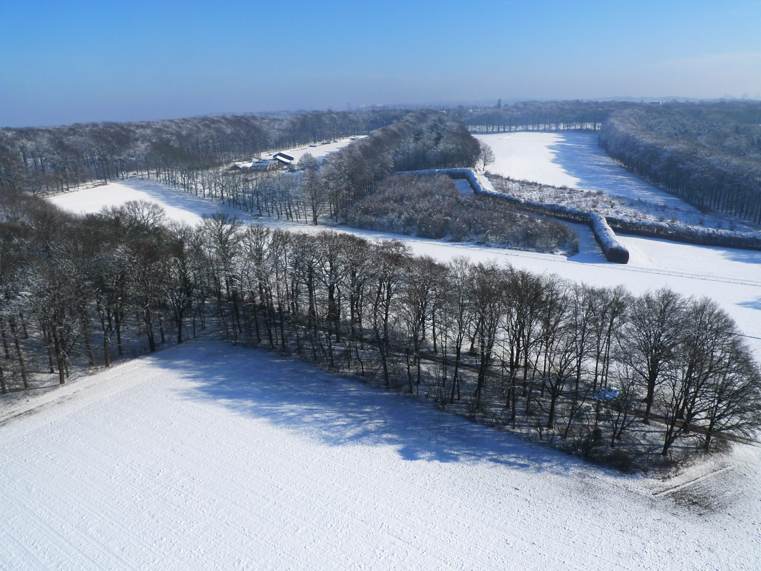 Landschap Mariendaal winter