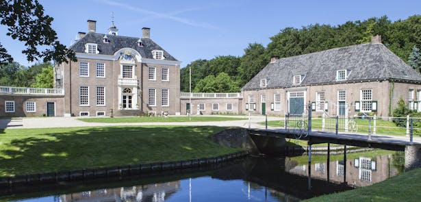 Zwaluwenburg landhuis water
