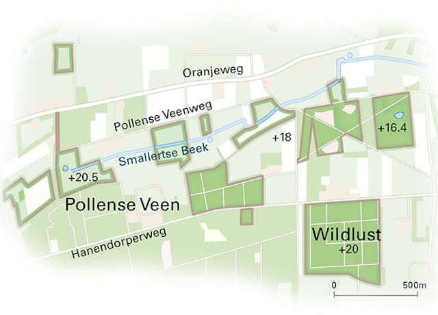 Pollense Veen Wildlust kaart