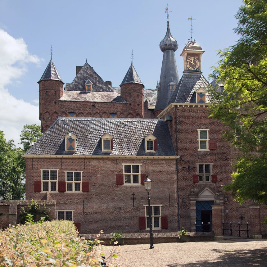 Binnenplaats kasteel Doorwerth