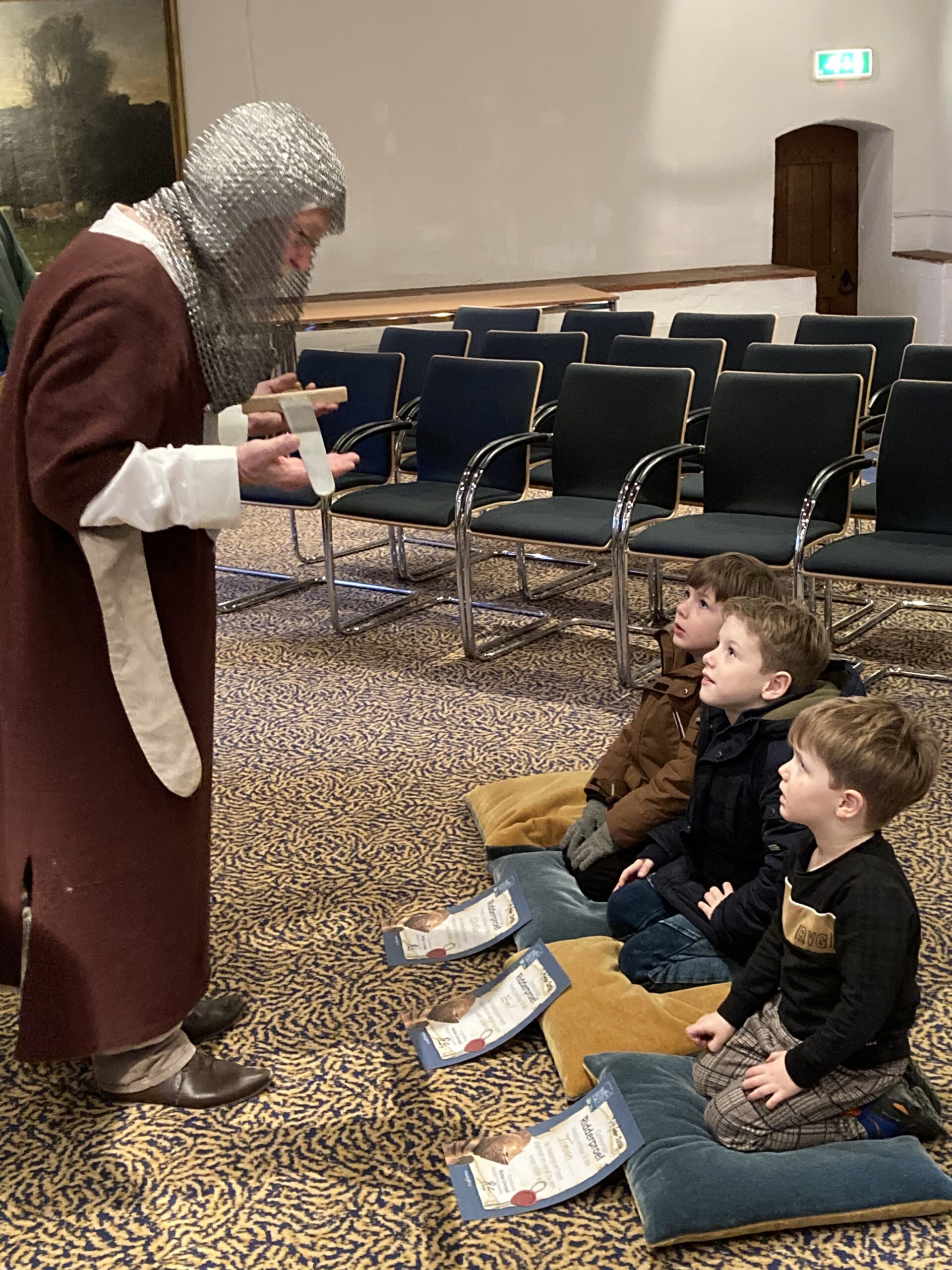 Ridderproef drie kinderen