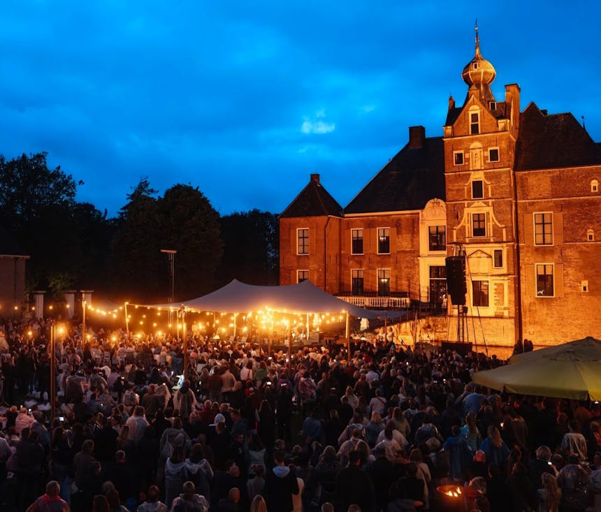 Kampvuurconcert kasteel Cannenburch