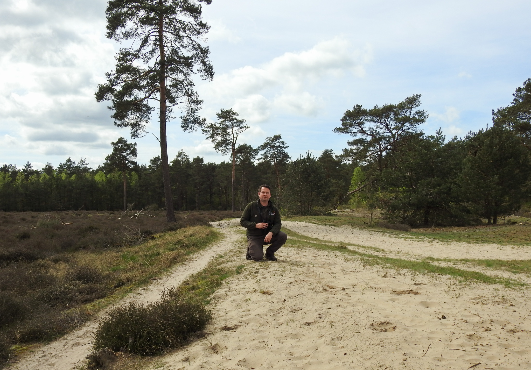 De boswachter van de Oost-Veluwe bij Geldersch Landschap & Kasteelen