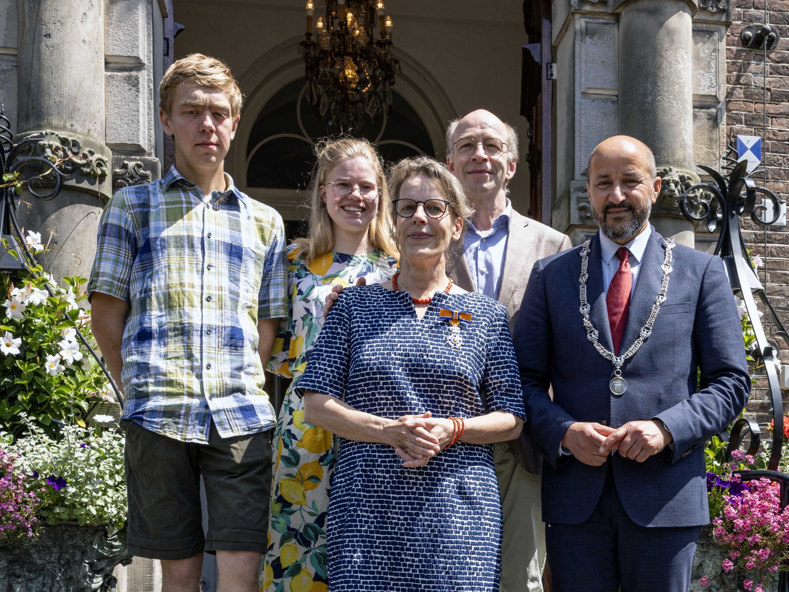 Jorien Jas ontvangt koninklijke ondersceiding