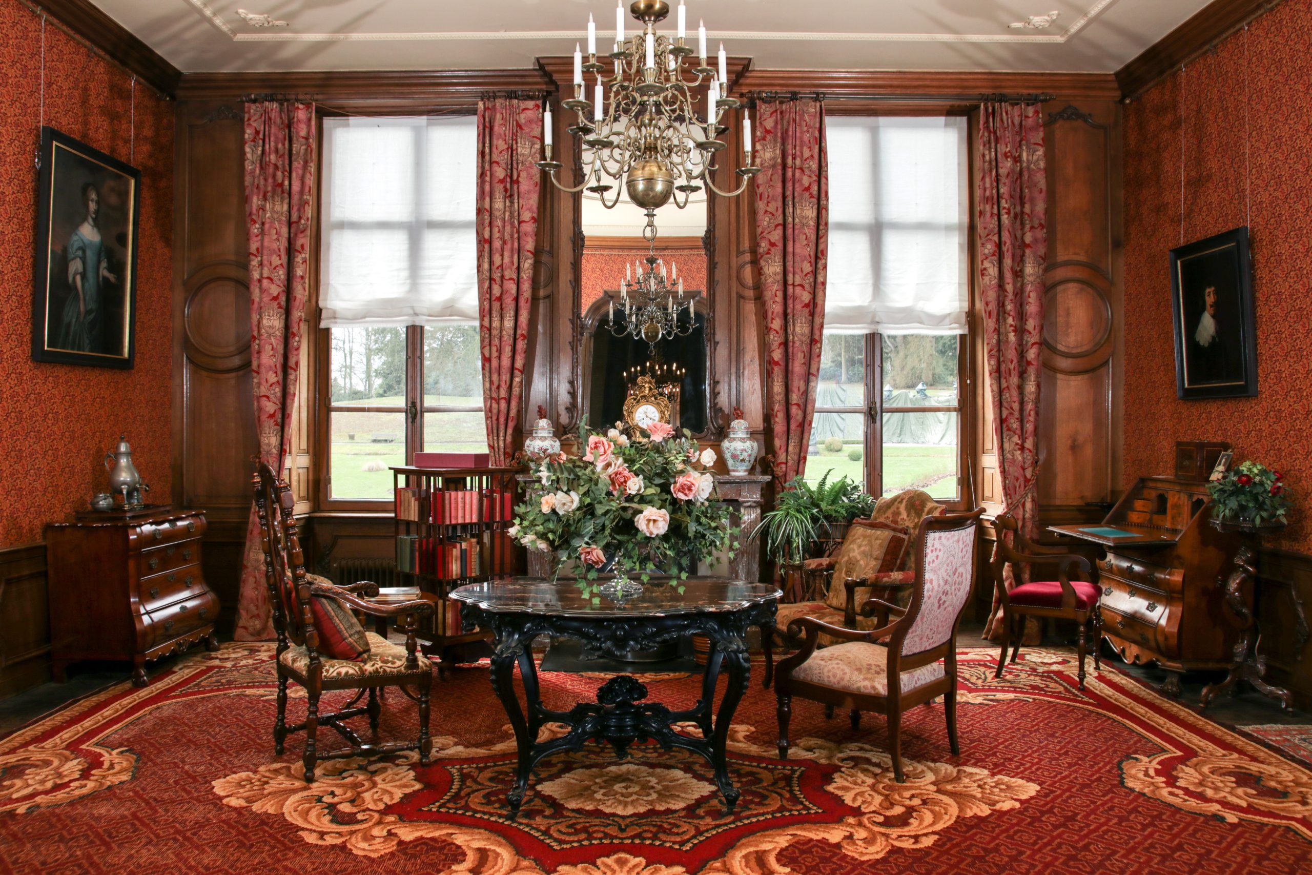 Tweede Salon van kasteel Rosendael