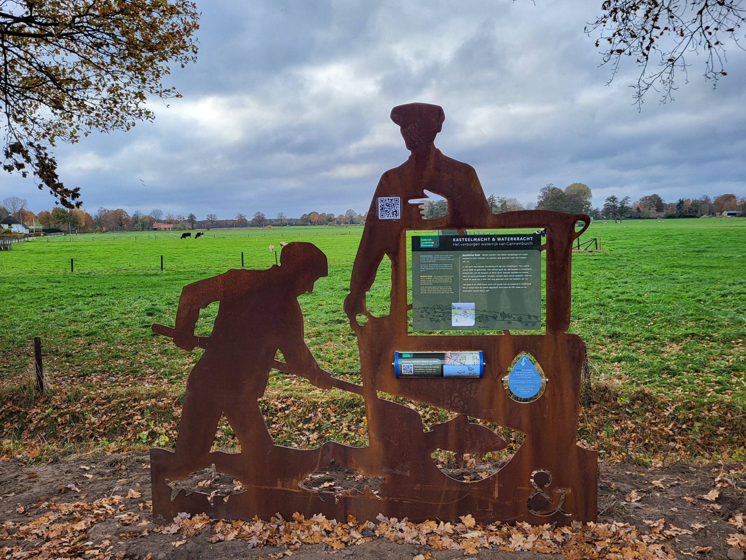 personage Kasteelmacht en waterkracht, het verborgen waterrijk van Cannenburch