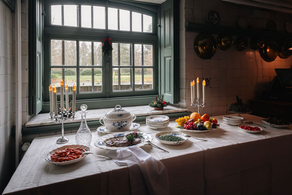 Interieur in huis Verwolde
