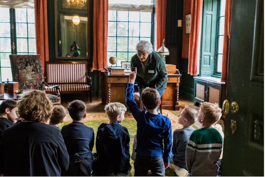 Scholenbezoek huis Verwolde