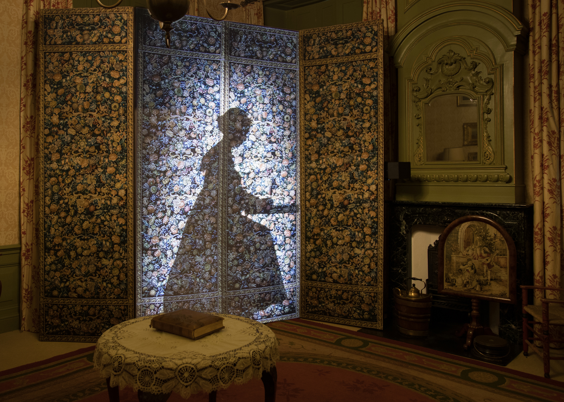 Kamerscherm in Kasteel Rosendael