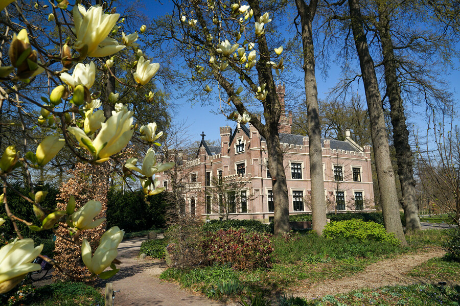 landgoed schaffelaar in de lente