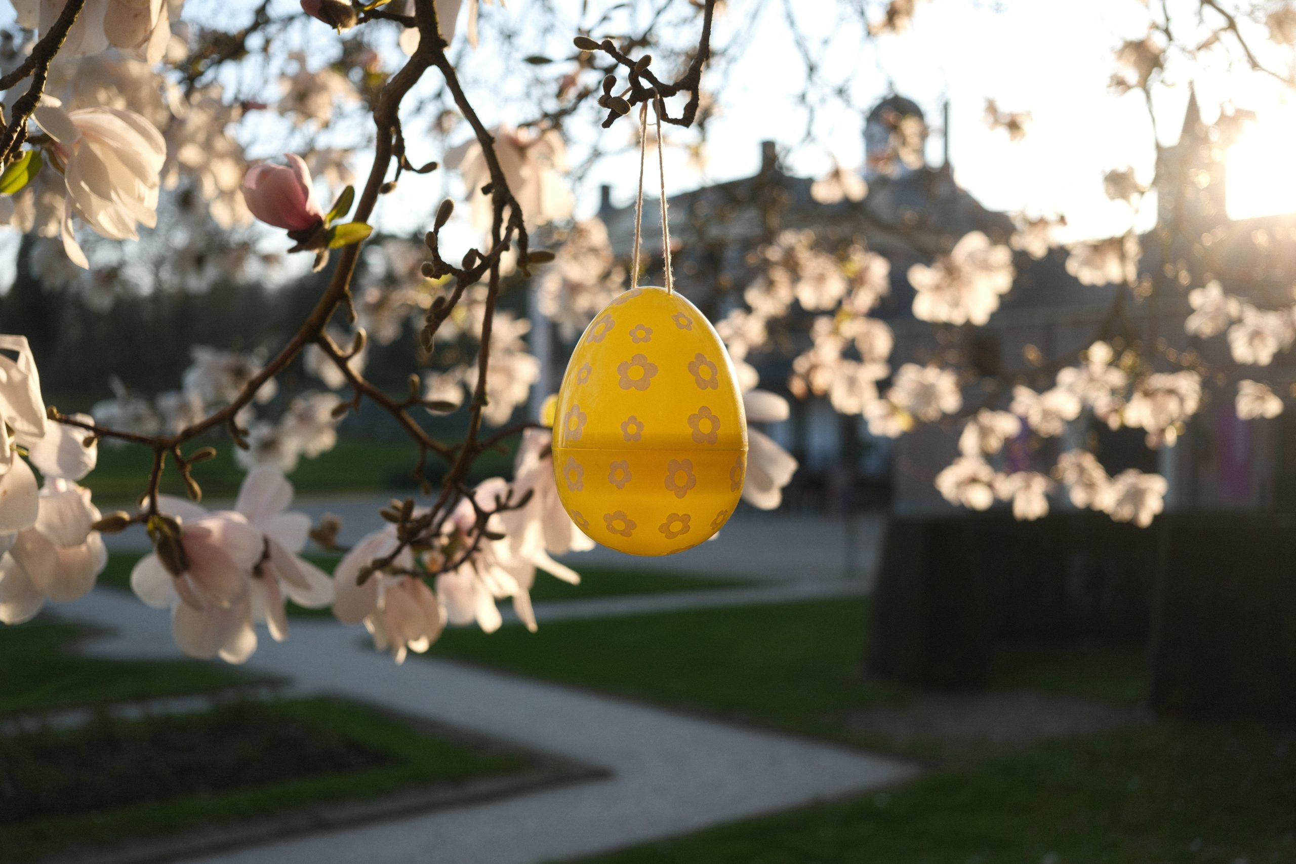Paasspeurtocht bij kasteel Rosendael met Pasen