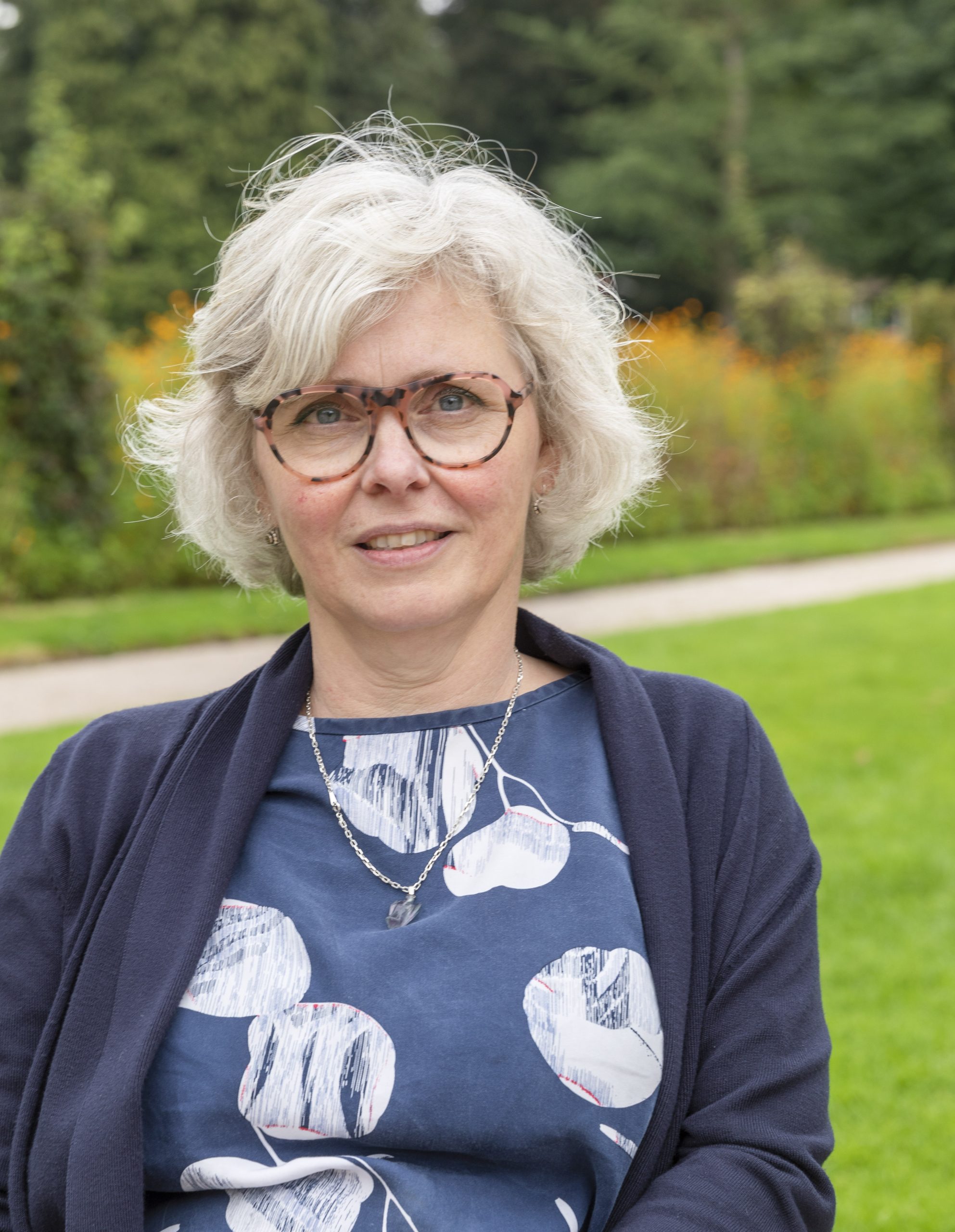Portret van Ingrid Kresse, kasteelmedewerker bij Geldersch Landschap & Kasteelen.