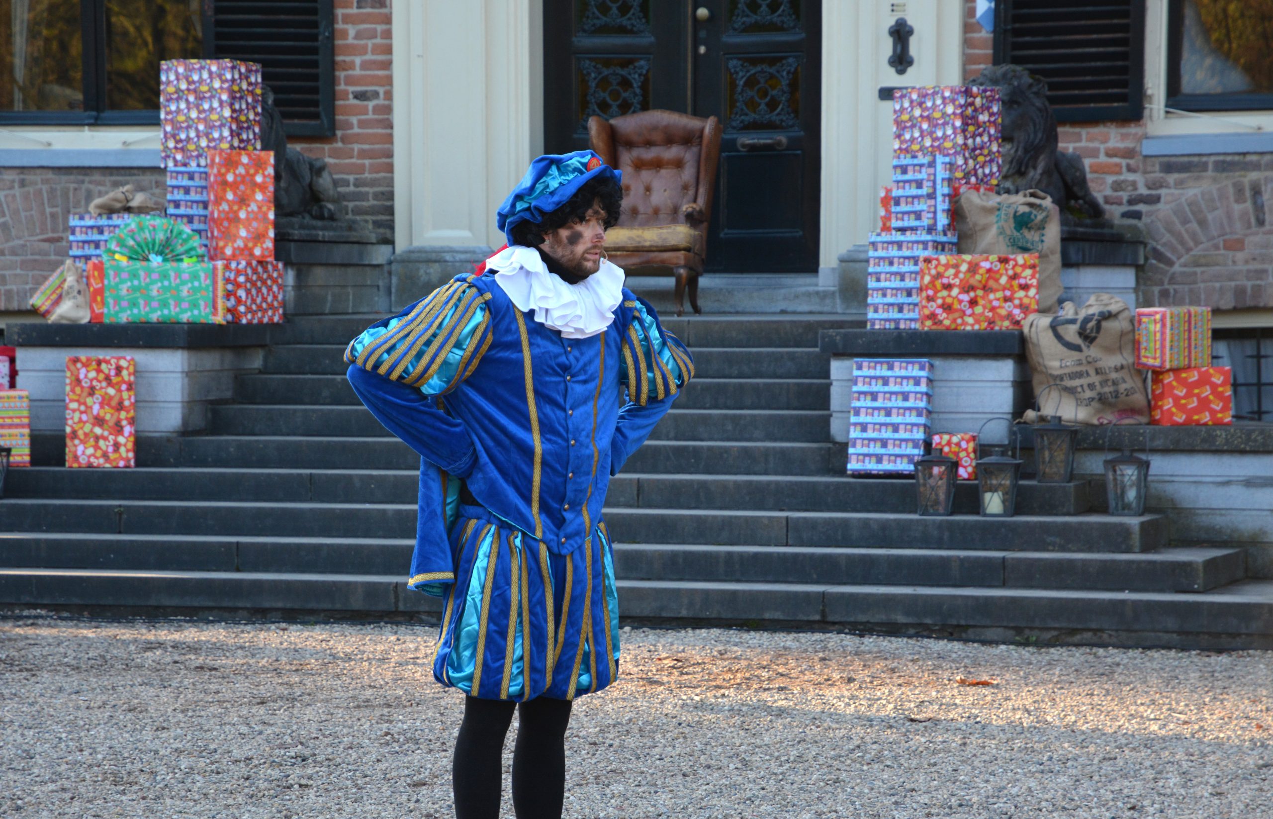 Intocht-Sinterklaas-op-kasteel Rosendael