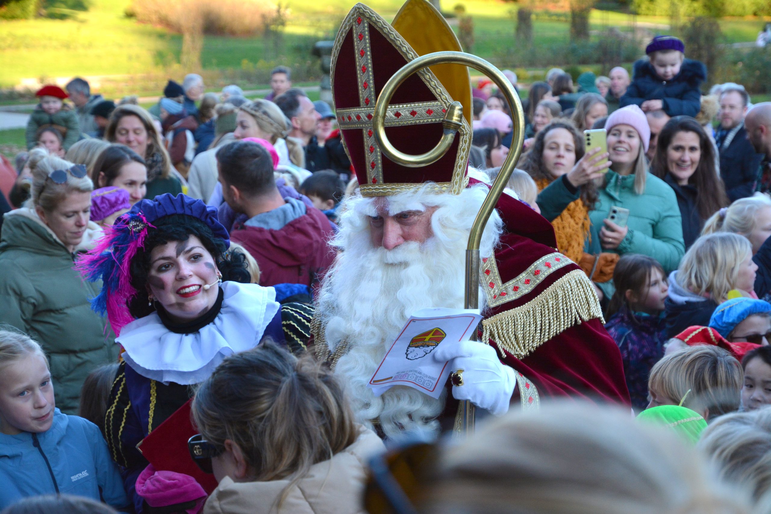 Intocht-Sinterklaas-op-kasteel Rosendael