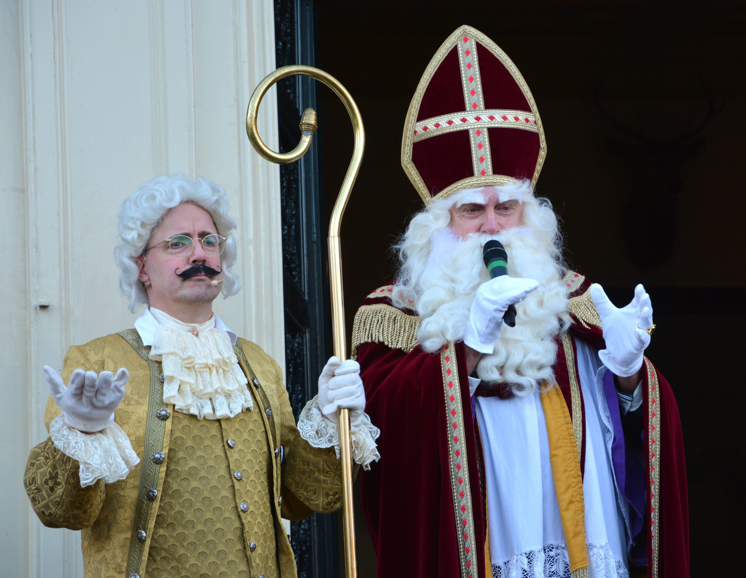 Intocht-Sinterklaas-op-kasteel Rosendael